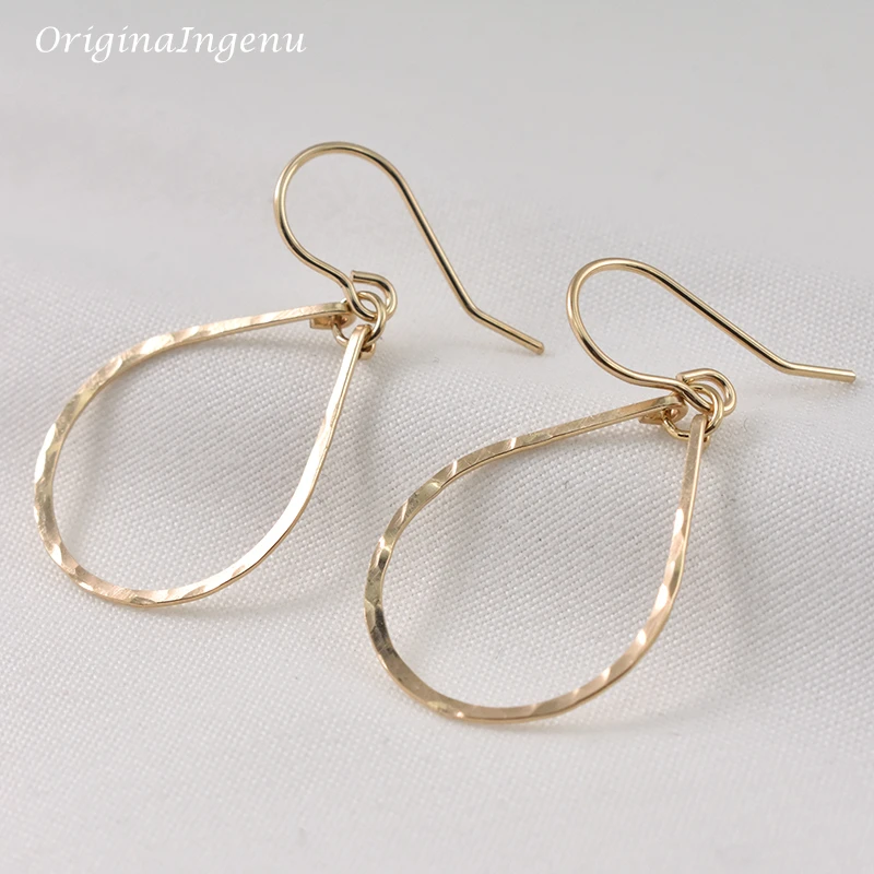 Boho Handmade Hoop Earrings