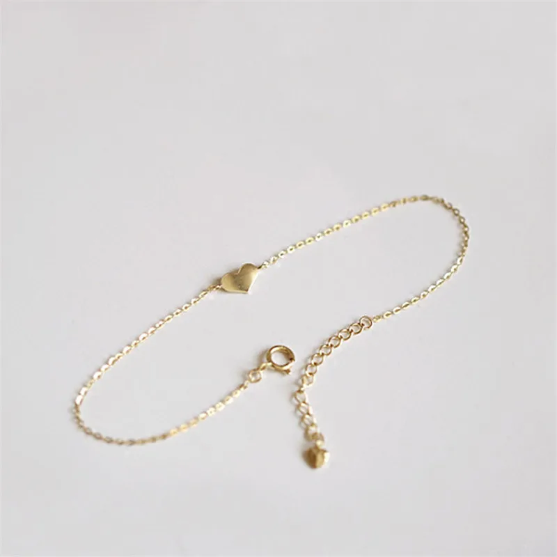 Simple Heart Chain Bracelet - Image 5