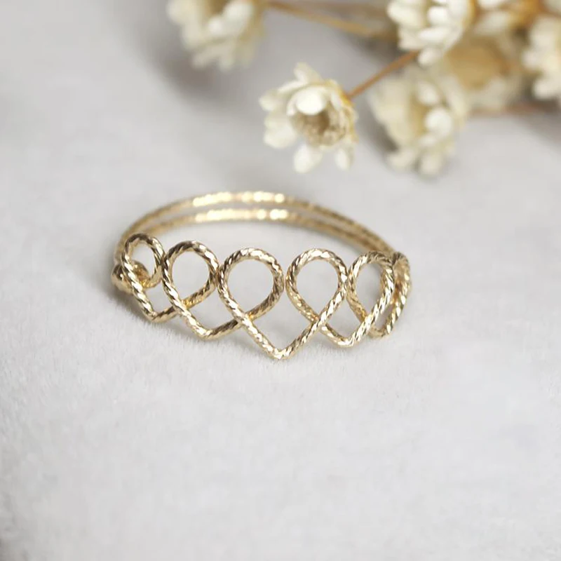 Handmade Heart Shape Ring