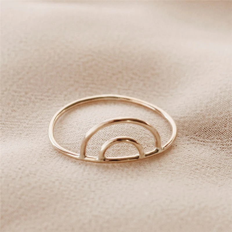 Boho Rainbow Knuckle Ring