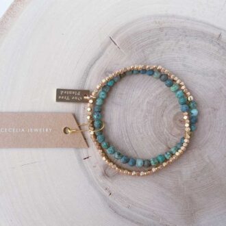 Gemstone Double Wrap