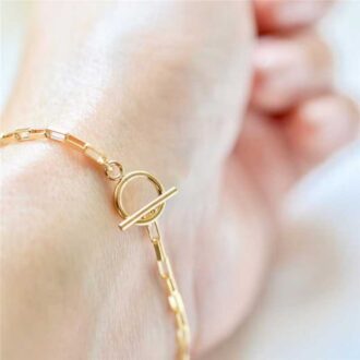 14k Gold-Filled Randiant Chain Bracelet