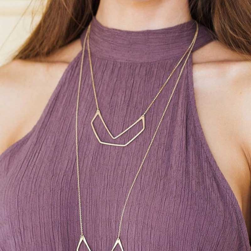 14k Gold-Filled Gable Necklace