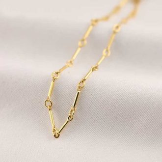 14k Gold-Filled Boho Chain Bracelet