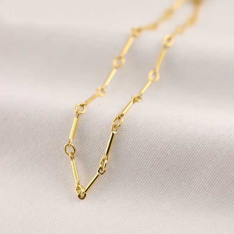 14k Gold-Filled Boho Chain Bracelet