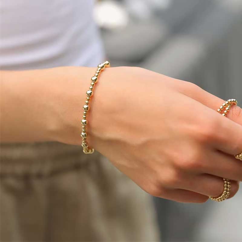 14K Gold Filled Harmony Stretch Bracelet