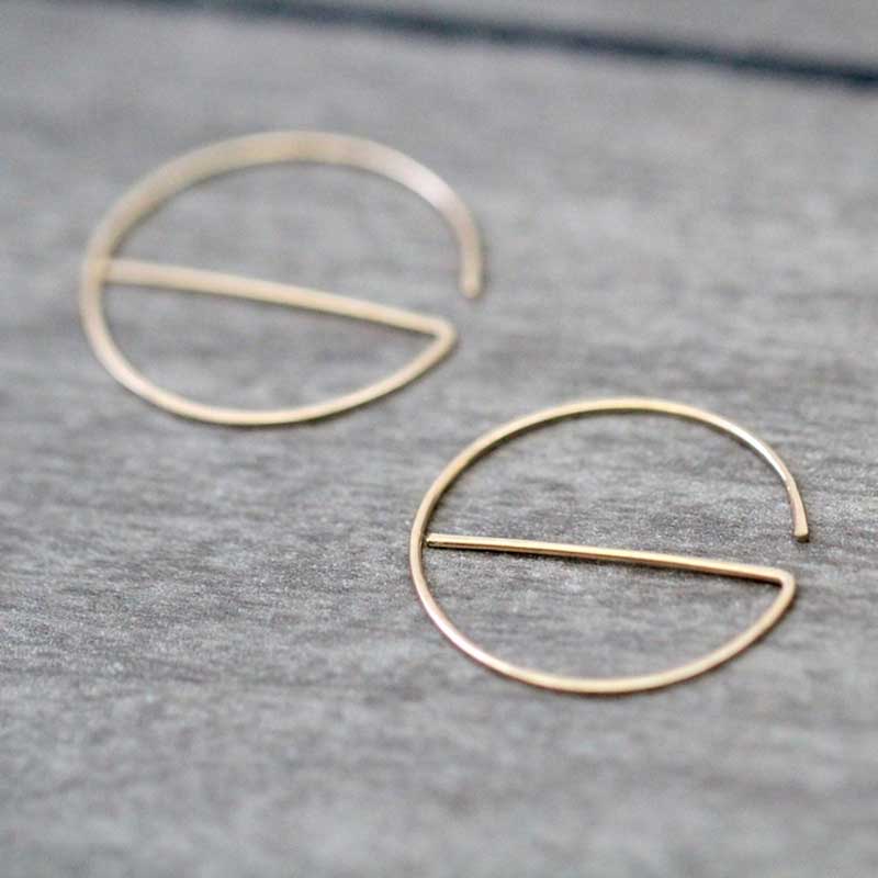 14k Gold-Filled Little E Sliders