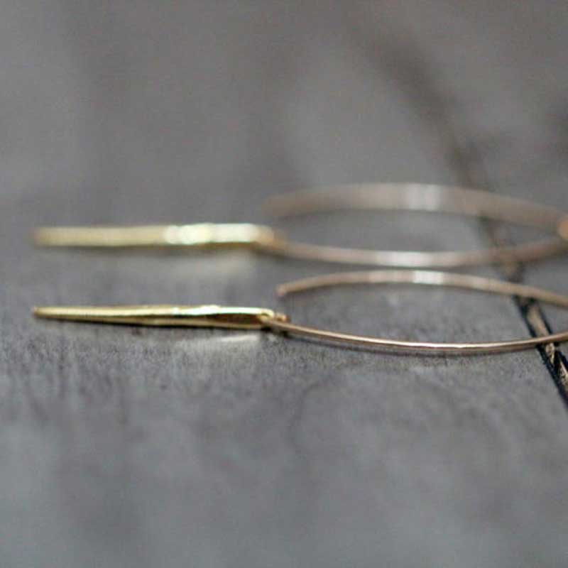 14k Gold-Filled Quill Earrings