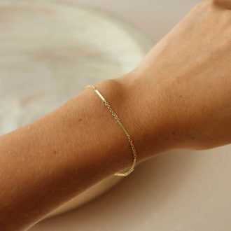 14k Gold-Filled Sailor Bracelet