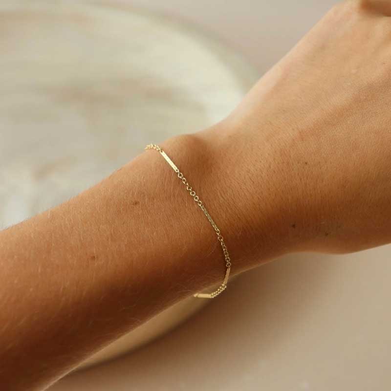 14k Gold-Filled Sailor Bracelet